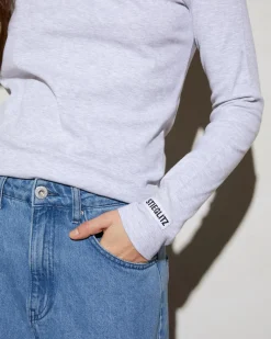 Basic Longsleeve | Melange Grey^STIEGLITZ Store