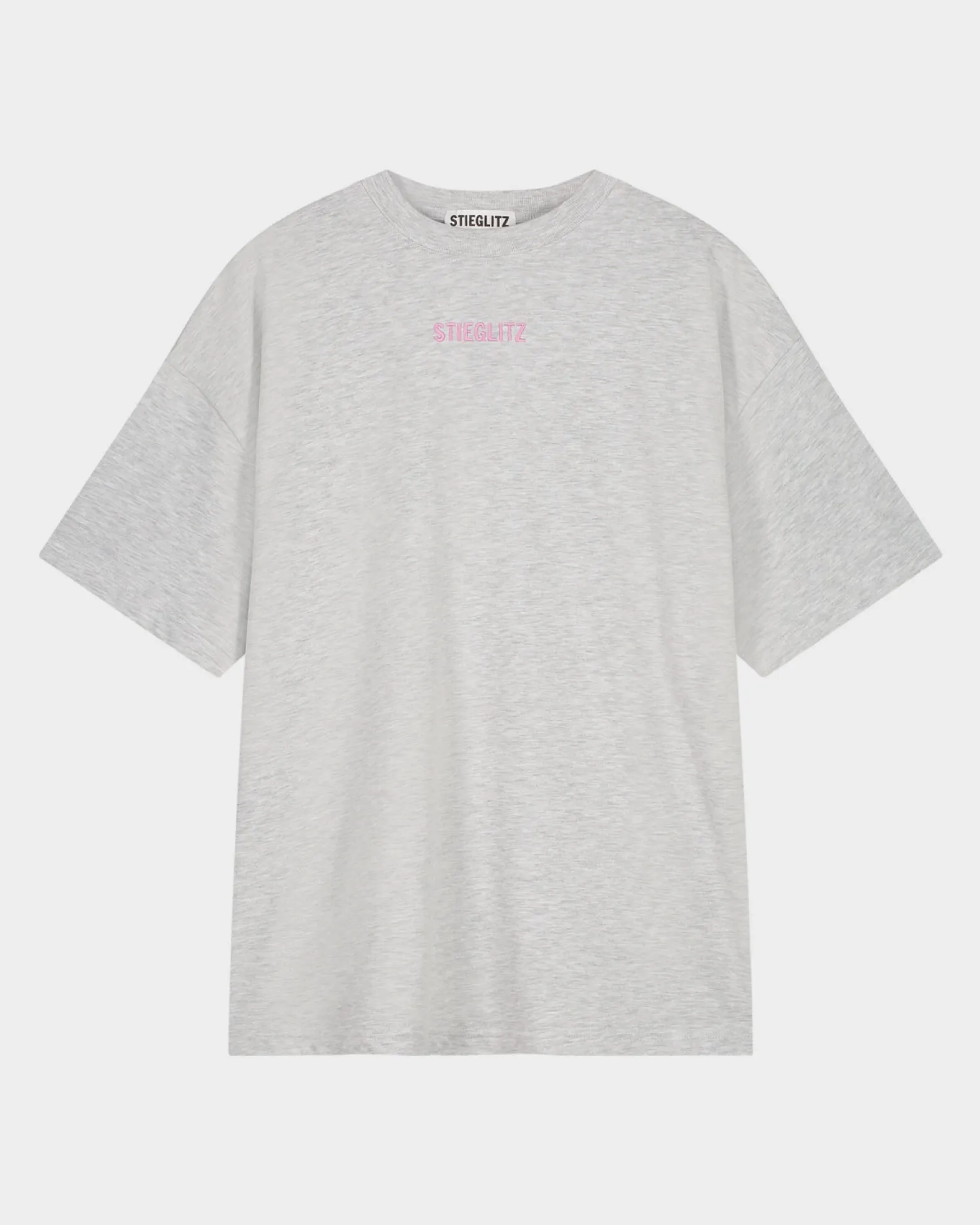 Basic Oversized T-shirt | Melange Grey^STIEGLITZ Discount