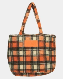 Check Teddy Bag | Orange^STIEGLITZ Sale