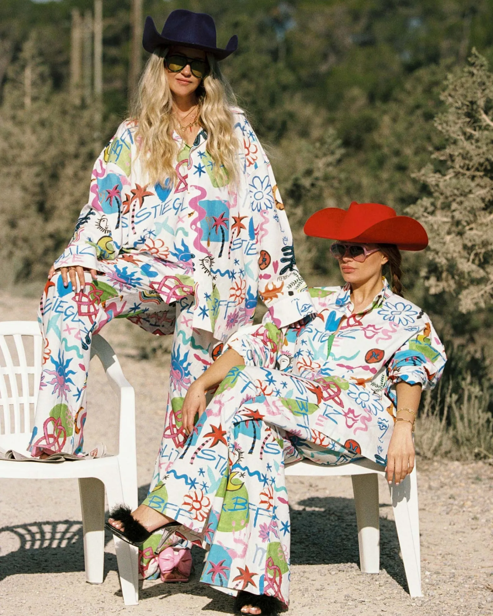 Friends Linnen Palazzo | White^STIEGLITZ Discount