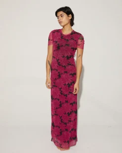 Joan Mesh Jurk Roze^STIEGLITZ Flash Sale