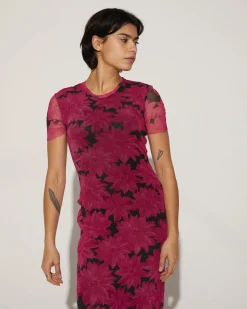 Joan Mesh Jurk Roze^STIEGLITZ Flash Sale