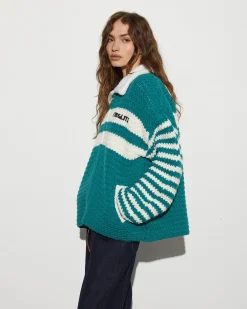 Kayden Crochet Jacket | Green^STIEGLITZ Best Sale
