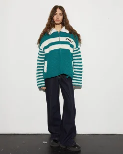 Kayden Crochet Jacket | Green^STIEGLITZ Best Sale