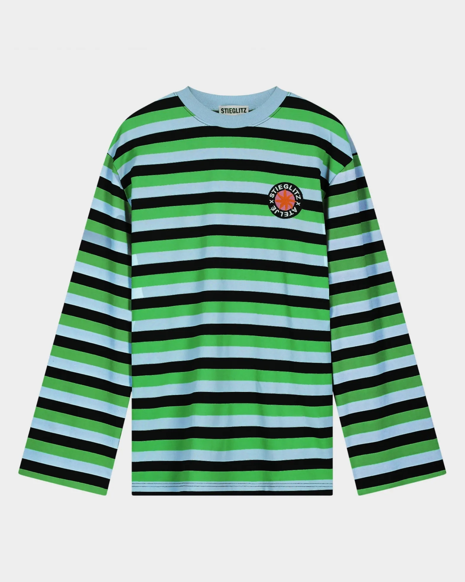 Leah Wide Skate Longsleeve | Blue^STIEGLITZ Outlet