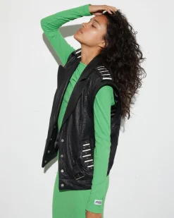 Leather Gael Biker Jacket | Black^STIEGLITZ Store