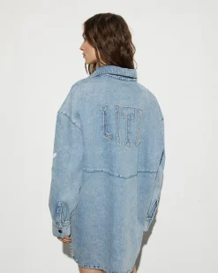Luka Denim Blouse | Denim Blue^STIEGLITZ Fashion