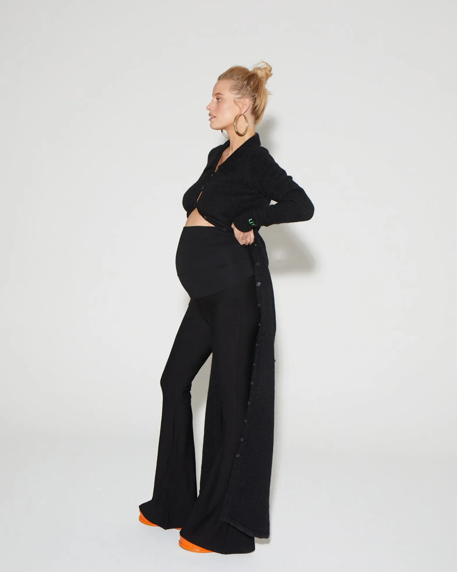 Maternity Flared Broek | Black^STIEGLITZ Best