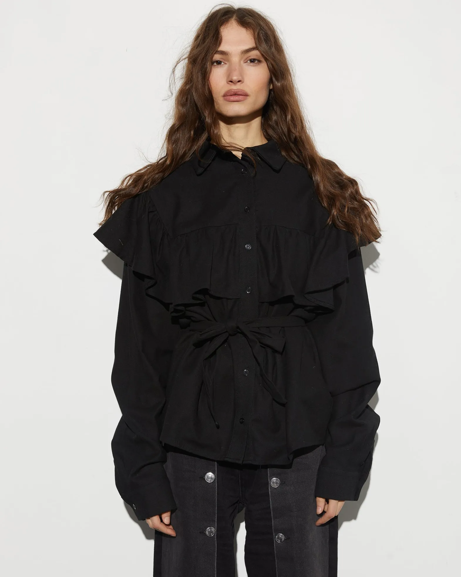 Matia Blouse | Black^STIEGLITZ Clearance