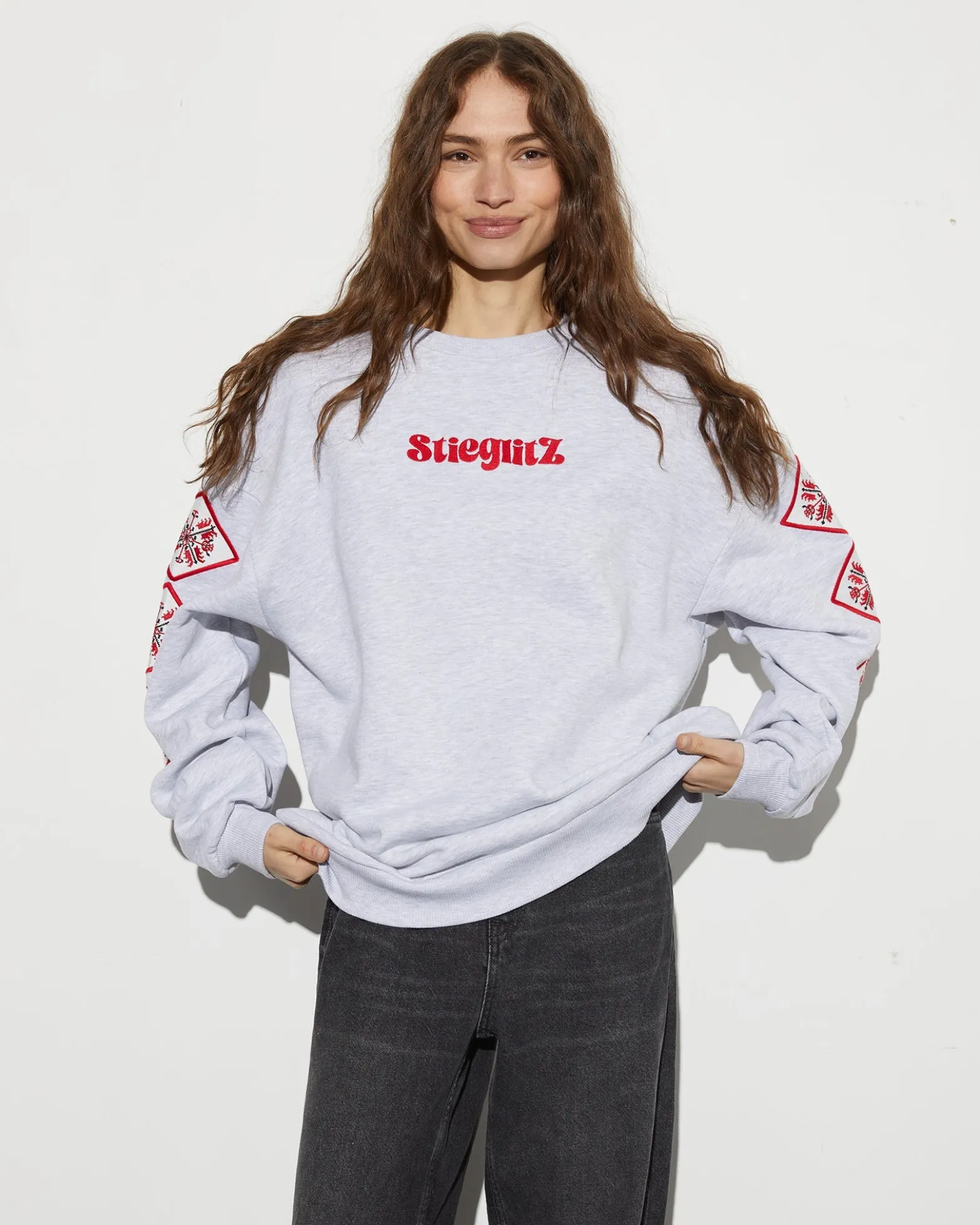 Silvi Sweater | Melange Grey^STIEGLITZ Outlet