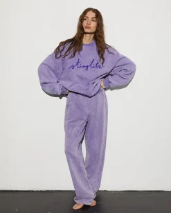 Worn Out Sweater | Washed Purple^STIEGLITZ Clearance