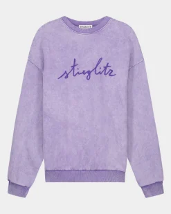 Worn Out Sweater | Washed Purple^STIEGLITZ Clearance